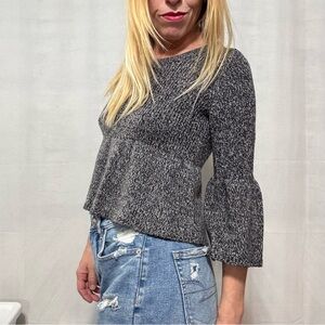 ‼️Y2K MARINO WOOL BABY DOLL TOP XS‼️